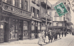 LE HAVRE Un Coin De La Rue De PARIS ,,, FACADE DE BOUTIQUE - Zonder Classificatie