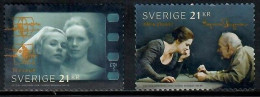 Sweden, 2018, Used,         100th Anniv. Of The Birth Of Ingmar Bergman , Mi. Nr. 3232-3 - Gebruikt
