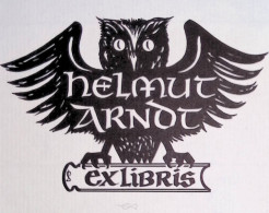 EX LIBRIS ERICH AULITZKY Per HELMUT ARNDT L27bis-F02 EXLIBRIS Opus 19 - Exlibris