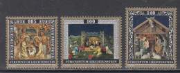 2011 Liechtenstein Christmas Noel Navidad Complete Set Of 3  MNH @ BELOW FACE VALUE - Ongebruikt