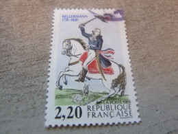 François-Christophe Kellermann (1735-1820) Général - 2f.20 - Yt 2595 - Multicolore - Oblitéré - Année 1989 - - Used Stamps