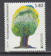 2011 Liechtenstein Europa Forests Trees Complete Set Of 1  MNH @ BELOW FACE VALUE - Ongebruikt