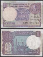 Indien - India - 1 RUPEE Pick 96Ab 1985 No Letter - UNC (1) Sign. 44  (30914 - Other - Asia