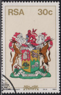 1984 RSA ° Mi:ZA 658, Sn:ZA 641, Yt:ZA 572, Sg:ZA 569, SAC:ZA 574, Coat Of Arms - Gebruikt