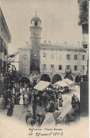 Bellinzona, Piazza Rosetto, Marché, Mercato, Non Voyagée, Non Viaggiata. Date Manuscrite 1909. - Bellinzone