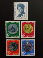 SCHWEIZ MI-NR. 751-755 POSTFRISCH(MINT) PRO PATRIA 1962 MÜNZEN (I) - Unused Stamps
