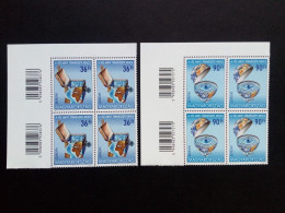 UNGARN MI-NR. 4674-4675 POSTFRISCH(MINT) 4er BLOCK EUROPA 2001 WASSER - 2001