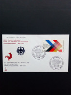 DEUTSCHLAND MI-NR. 753 FDC MITLÄUFER 1973 DEUTSCH- FRANZÖSISCHE ZUSAMMENARBEIT - Ideas Europeas