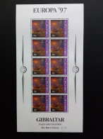 GIBRALTAR MI-NR. 783-786 POSTFRISCH(MINT) KLEINBOGENSATZ EUROPA 1997 SAGEN Und LEGENDEN SCHIFFE - 1997