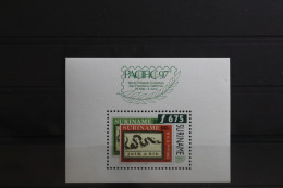 Suriname Block 69 Mit 1608 Postfrisch #TX841 - Suriname