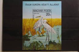 Ungarn Block 146B Mit 3457 Postfrisch Vögel Birds #SZ897 - Autres & Non Classés