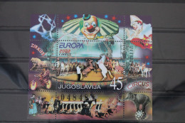 Jugoslawien Block 53 Mit 3078 Postfrisch Europa Zirkus #WK621 - Andere & Zonder Classificatie