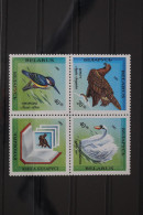 Weißrußland 43-45 Postfrisch Viererblock Vögel #WX279 - Bielorussia