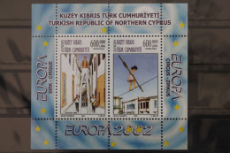 Türkisch-Zypern Block 20 Mit 560-561 Postfrisch Europa Zirkus #WK728 - Usados