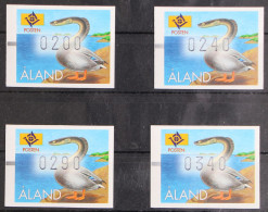 Aland Automartenmarken 7 Postfrisch Mehrere Wertstufen #GO720 - Sonstige & Ohne Zuordnung
