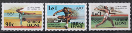 Sierra Leone 741-743 Postfrisch #WZ696 - Sierra Leone (1961-...)