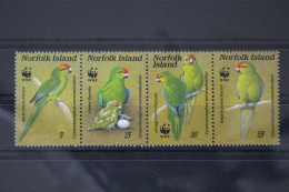 Norfolk Inseln 421-424 Postfrisch Viererstreifen Vögel #WX299 - Isola Norfolk