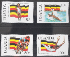 Uganda 534-537 Postfrisch #WZ687 - Ouganda (1962-...)