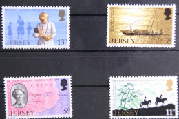 Großbritannien Jersey 153-156 Postfrisch Schifffahrt #FU800 - Jersey