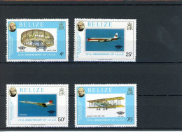 Belize 420-428 Postfrisch Flugzeug #GF434 - Belize (1973-...)