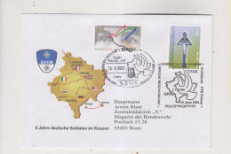 KOSOVO 2001 Nice Cover To Germany KFOR - Kosovo