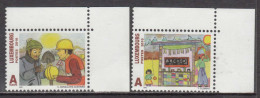 2010 Luxembourg Fight Against Poverty Complete Set Of 2 MNH @ BELOW FACE VALUE - Unused Stamps