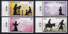 MiNr. 619 - 622 St. Vincent 1981, 19. Nov. Weihnachten - Postfrisch/**/MNH - St.Vincent (1979-...)