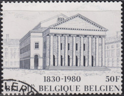 1980 Belgien ° Mi:BE 2034, Yt:BE 1983, AFA:BE 2038, Bel:BE 1983, Un:BE 1983,The Royal Theatre Of La Monnaie - Used Stamps