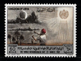 1969 Libia World Weather Day MNH** Ab170 - Clima & Meteorología