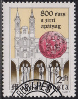 1982 Ungarn ° Mi:HU 3570A,Yt:HU 2826, Sg:HU 3453, AFA:HU 3460, PHu:HU 3533, 800th Anniversary Of Zirc Abbey - Gebruikt