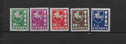 LOTE 1420   ///   LITUANIA 1936  YVERT Nº: 358/361A    ¡¡¡ OFERTA - LIQUIDATION - JE LIQUIDE !!! - Lithuania