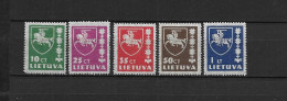 LOTE 1420   ///   LITUANIA 1936  YVERT Nº: 358/361A    ¡¡¡ OFERTA - LIQUIDATION - JE LIQUIDE !!! - Lithuania