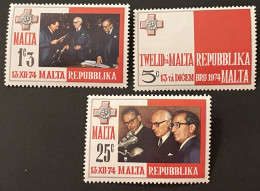 MALTA - MNH** - 1975  # 500/502 - Malte