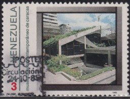 1985 Venezuela ° Mi:VE 2307, Sn:VE 1340, Yt:VE 1182, Sg:VE 2550, Museum Of Art Contemporain Of Caracas - Venezuela