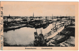 AK Bremerhaven, Gesamtansicht 1922 - Bremerhaven