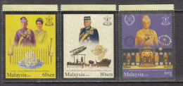 2014 Malaysia Pahang Sultan Complete Set Of 3 MNH - Malesia (1964-...)