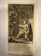 Kopergravure Sainte Marine Martyr Graveur Harrewijn Marine La Déguisée Monastère De Qannoubine Liban Venise - Collections