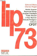 Lip 73 - André Acquier - Raymond Burgy - Jacques Chérèque - Frédo Moutet - Jean Paul Murcier - Claude Perrignon - Collec - Economie