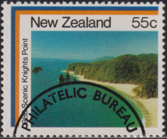 1986 Neuseeland ° Mi:NZ 964, Sn:NZ 850, Yt:NZ 928, Sg:NZ 1395, Un:NZ 1012, CP:NZ SS57a, Knights Point - Used Stamps