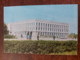 KAZAKHSTAN. PAVLODAR CITY. Soviet Architecture  Communist Party House- OLD USSR PC 1978 - Kazakistan