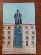 KAZAKHSTAN. PAVLODAR CITY. Soviet Architecture  Lenin Monument - OLD USSR PC 1978 - Kazakistan