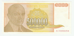 500 000 Dinara - 1994 - Yugoslavia - Jovan Cvijić - Kapetan Mišino Zdanje - Yugoslavia