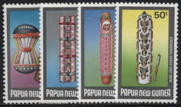 Papua Neuguinea 1984 Schilde 479/82 Postfrisch - Papúa Nueva Guinea