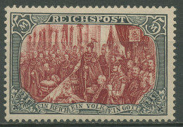 Deutsches Reich 1900 REICHSPOST Gedenkfeier Zur Gründung 66 II Mit Falz - Unused Stamps