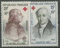 Frankreich 1959 Rotes Kreuz 1270/71 Postfrisch - Unused Stamps