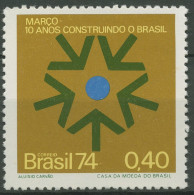 Brasilien 1974 Jahrestag Militärputsch 1429 Postfrisch - Neufs