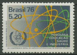 Brasilien 1976 Atomenregieorganisation IAEA Atommodell 1560 Postfrisch - Nuevos