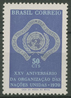 Brasilien 1970 25 Jahre Vereinte Nationen UNO 1269 Postfrisch - Neufs