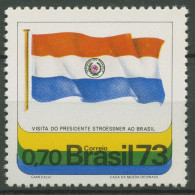 Brasilien 1973 Besuch Von Präsident Alfredo Stroessner, Paraguay 1362 Postfrisch - Unused Stamps