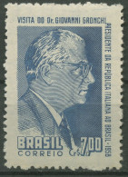 Brasilien 1958 Staatsbesuch Von Giovanni Gronchi, Italien 944 Postfrisch - Ungebraucht